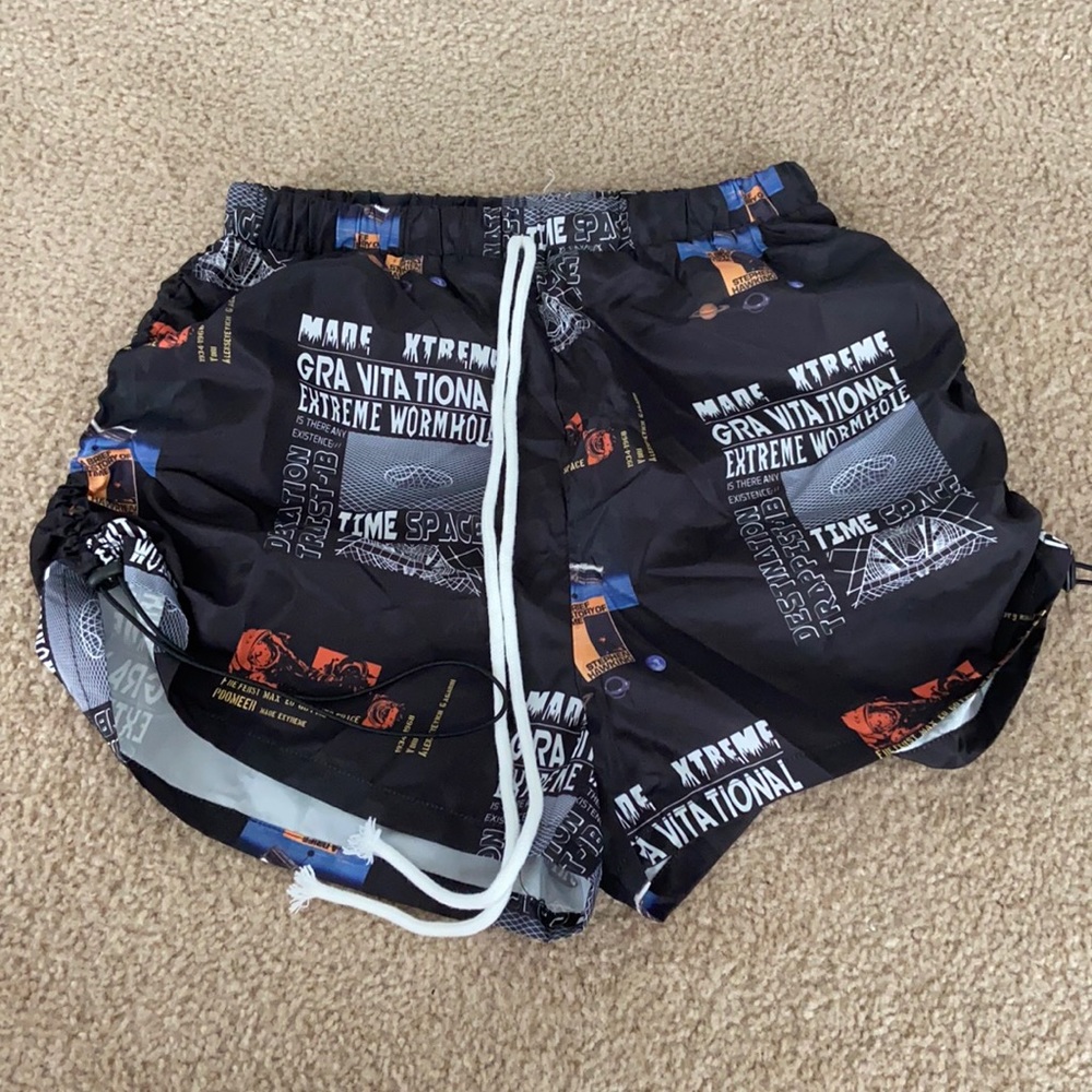 Graphic Print Shorts